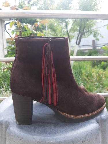Women gabor boots brown suede - boots,