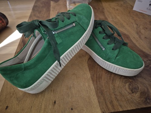 Gabor sneaker wildleder grün - sneaker,