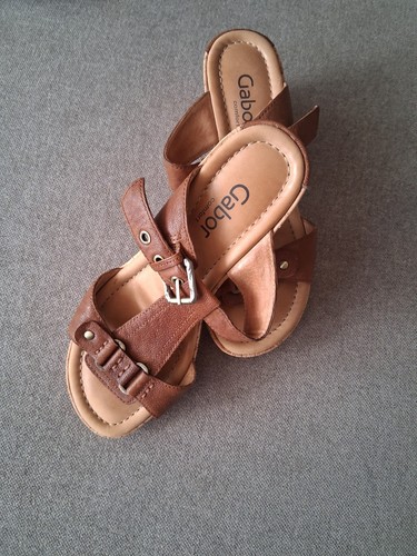 Sandalen gabor echtleder - sandalen, "gabor"