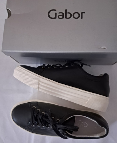 Neu gabor sneaker schwarz gr - schwarz,