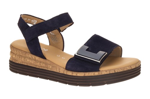 Gabor schuhe 700 blau damen - schuhe,
