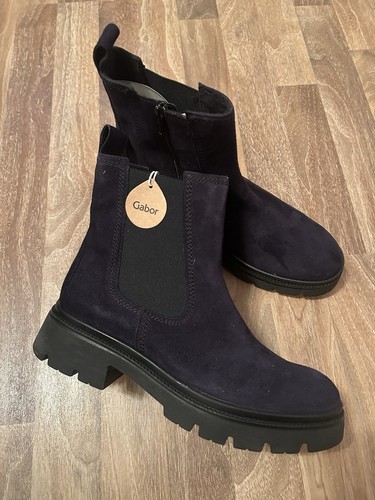 Gabor damen boots blau - blau, gr