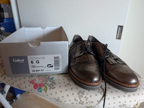 Gabor comfort schnürschuhe - gabor,
