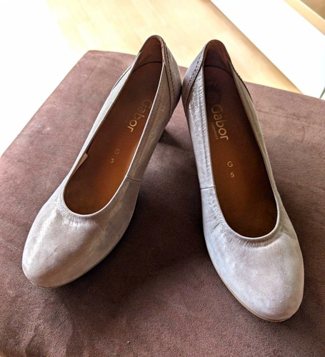 Gabor damen pumps leder beige - gabor,