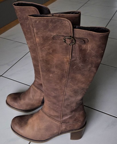 Gabor lederstiefel braun - lederstiefel,,