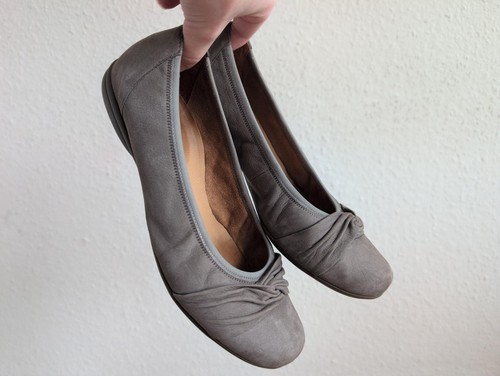 Gabor ballerinas 38 - gr., grau