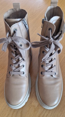 Gabor schnürstiefel beige - gabor, schnürstiefel,