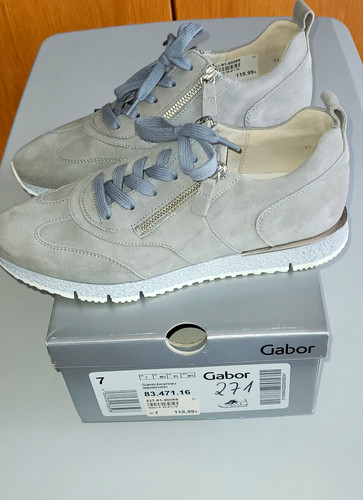 Gabor damen sneaker veloureder - damen,