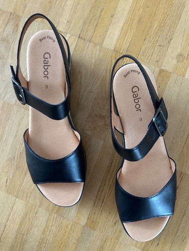 Sandalette gabor leder - sandalette, gabor,