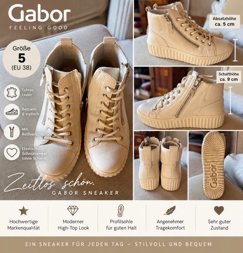 Gabor high top - top, sneaker